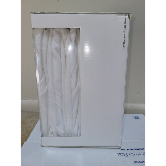 Calvin Klein Men's 5-Pk Cotton Crew Neck Undershirts White, XL & 2XL. Read descr - Picture 9 of 10